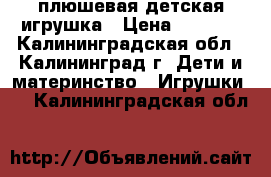 плюшевая детская игрушка › Цена ­ 1 000 - Калининградская обл., Калининград г. Дети и материнство » Игрушки   . Калининградская обл.